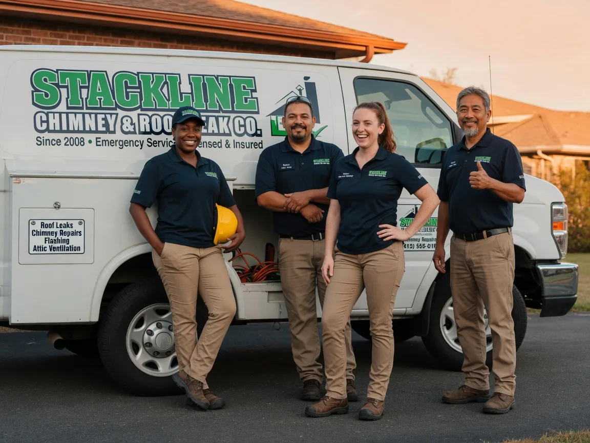 Chimney flashing repair company in Hays, KS